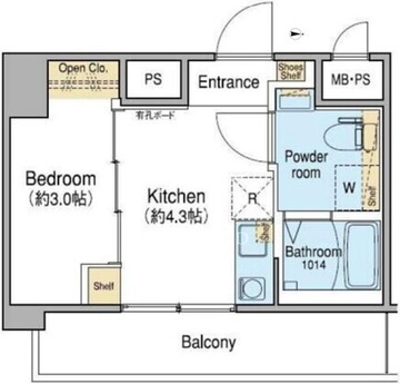 Fuu Oimachi by LATIERRA 902 間取り図