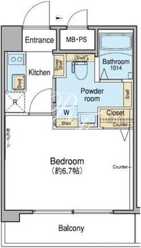 Fuu Oimachi by LATIERRA 804 間取り図