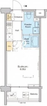 プラウドフラット中野 330 間取り図