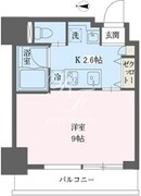 リーフコンフォート赤羽 606 間取り図