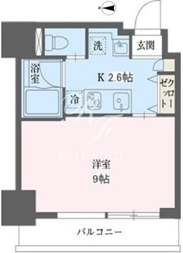 リーフコンフォート赤羽 606 間取り図