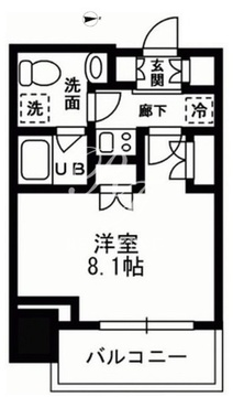 レジディア杉並方南町 226 間取り図