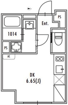 グランパセオ大森3 102 間取り図