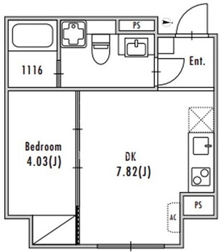 グランパセオ大森3 103 間取り図