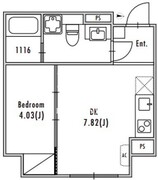 グランパセオ大森3 503 間取り図