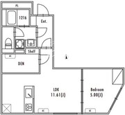 グランパセオ大森3 104 間取り図