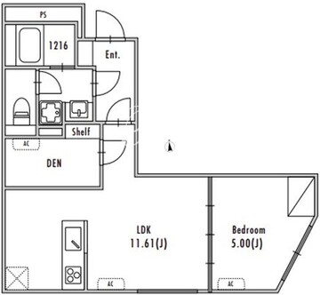 グランパセオ大森3 104 間取り図