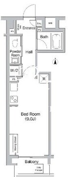 プライムアーバン三軒茶屋 204 間取り図