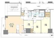 ＢＬＥＳＳ蔵前 1407 間取り図