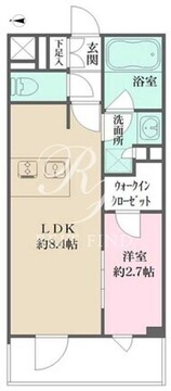 ラペルラ自由が丘2 206 間取り図