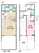 ラペルラ自由が丘2 105 間取り図