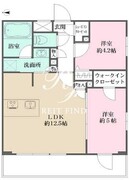ラペルラ自由が丘2 205 間取り図