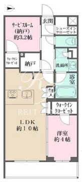 ラペルラ自由が丘2 004 間取り図