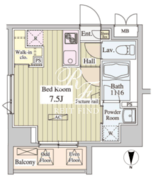 SK-ONE市ヶ谷 1101 間取り図