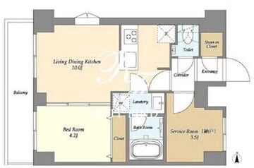 オーガスタレジデンス大森 801 間取り図