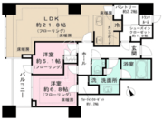 三田ガーデンヒルズ W-510 間取り図