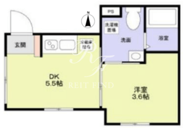 シルベリオ練馬 402 間取り図