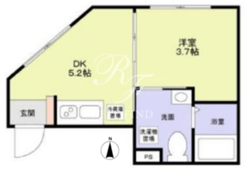 シルベリオ練馬 401 間取り図