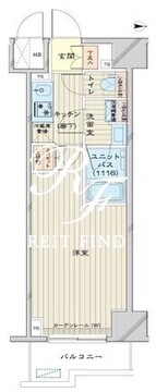 ルーブル南砂町弐番館 305 間取り図