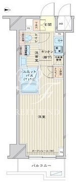 ルーブル南砂町弐番館 604 間取り図