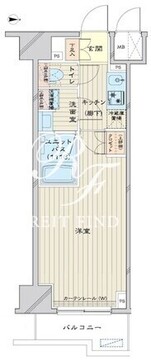 ルーブル南砂町弐番館 504 間取り図