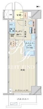 ルーブル南砂町弐番館 503 間取り図