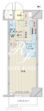 ルーブル南砂町弐番館 303 間取り図