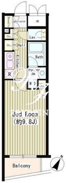 Ｎ３５　ＥＡＳＴ 402 間取り図