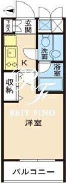 HF東新宿レジデンス 802 間取り図