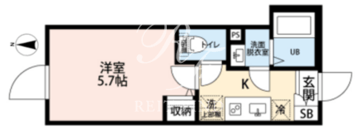 ザ・町屋コート 102 間取り図