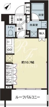 ライオンズアイル赤坂 1203 間取り図