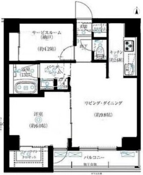アルテシモグレイス 507 間取り図