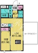 レガシア池袋立教西 401 間取り図