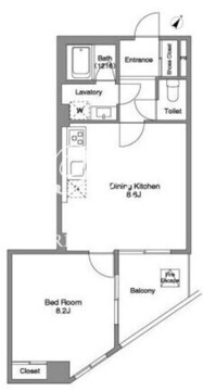 BPRレジデンス練馬富士見台 303 間取り図
