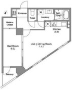 BPRレジデンス練馬富士見台 304 間取り図