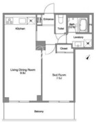 BPRレジデンス練馬富士見台 402 間取り図