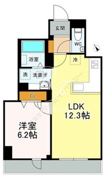 Jo’s Residence高田馬場 202 間取り図