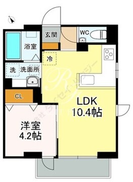 Jo’s Residence高田馬場 201 間取り図