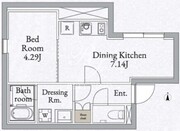 ライブフラット高田馬場 302 間取り図