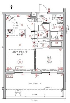クレイシアIDZ大森町 505 間取り図