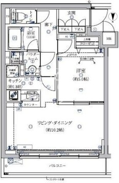 アルテシモカーロ 307 間取り図