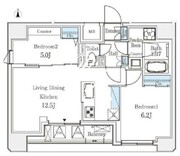 クラリティア文京湯島 901 間取り図