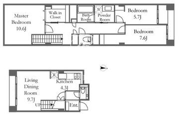 品川プリンスレジデンス 1312 間取り図