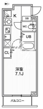 T’s Cuore梅ヶ丘 202 間取り図