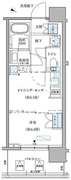 パークアクシス新大橋 802 間取り図