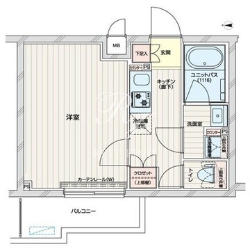 ルーブル練馬赤塚 505 間取り図