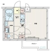 ルーブル練馬赤塚 406 間取り図