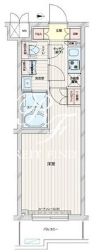 ルーブル練馬赤塚 504 間取り図