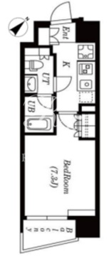 プラチナレジデンス 701 間取り図