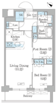 NIIYA平和台 221 間取り図